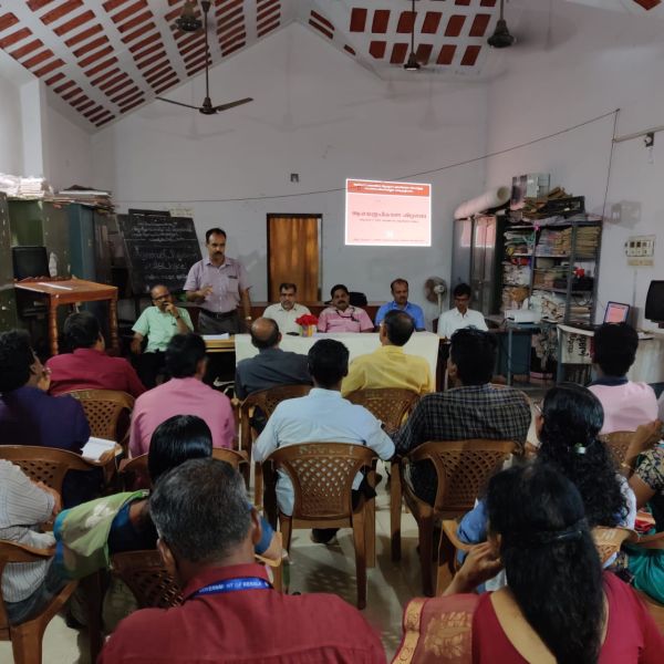 Worskhop on Research study about the intervention of various educational agencies in Attappady area